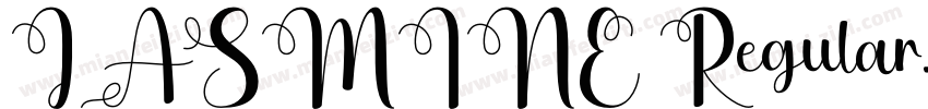 JASMINE Regular字体转换
